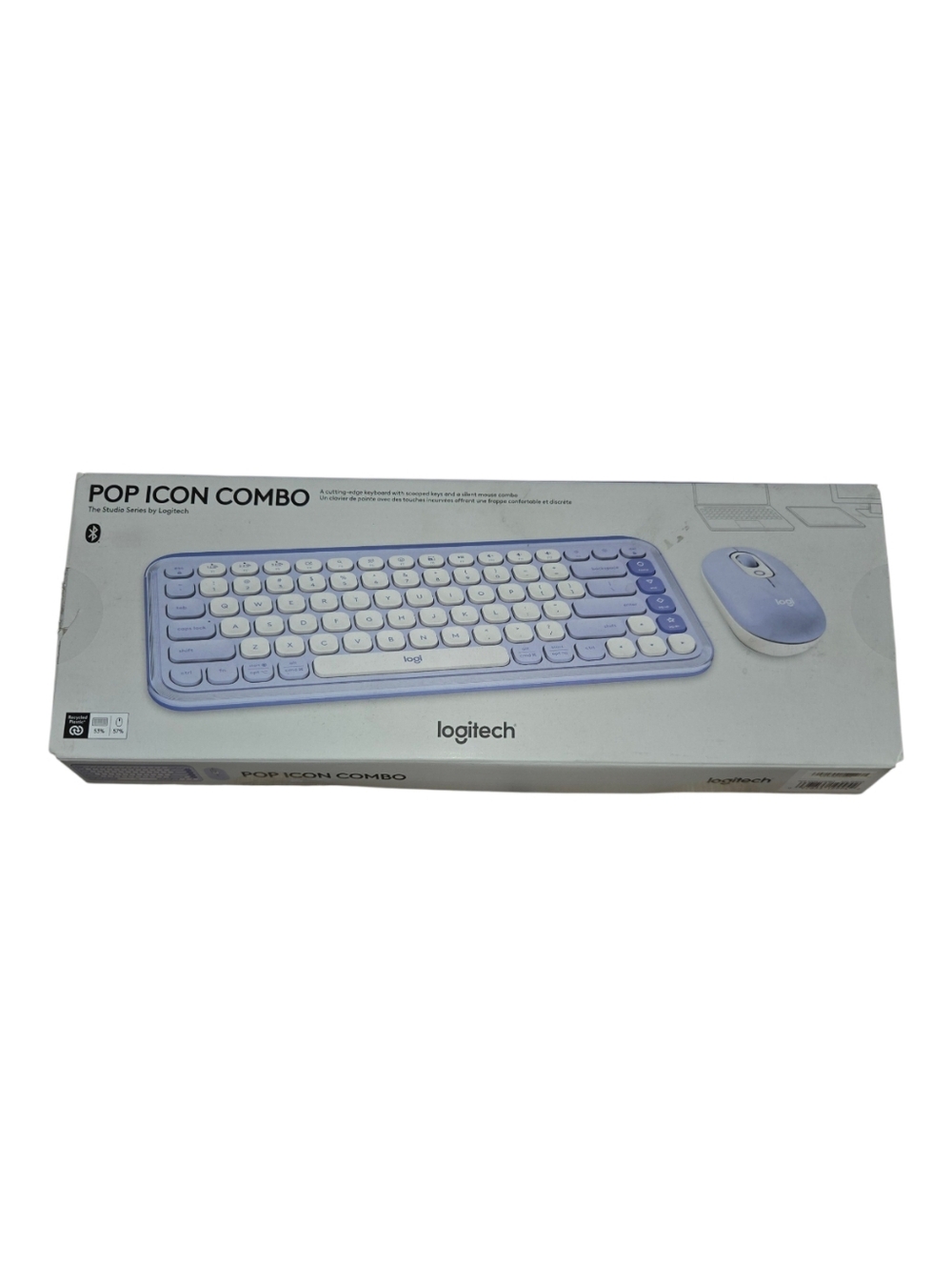 Logitech POP ICON COMBO Compact TKL Wireless Bluetooth Keyboard and Mouse Bundle - Picture 2 of 7